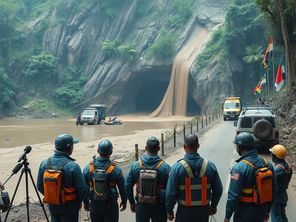 Erleichterung in Laos: Goldsucher nach zehn Tagen aus Höhle befreit