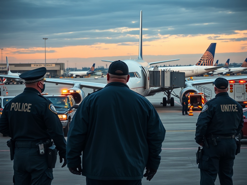 Flugzeug von United Airlines wegen unruhigem Passagier umgeleitet