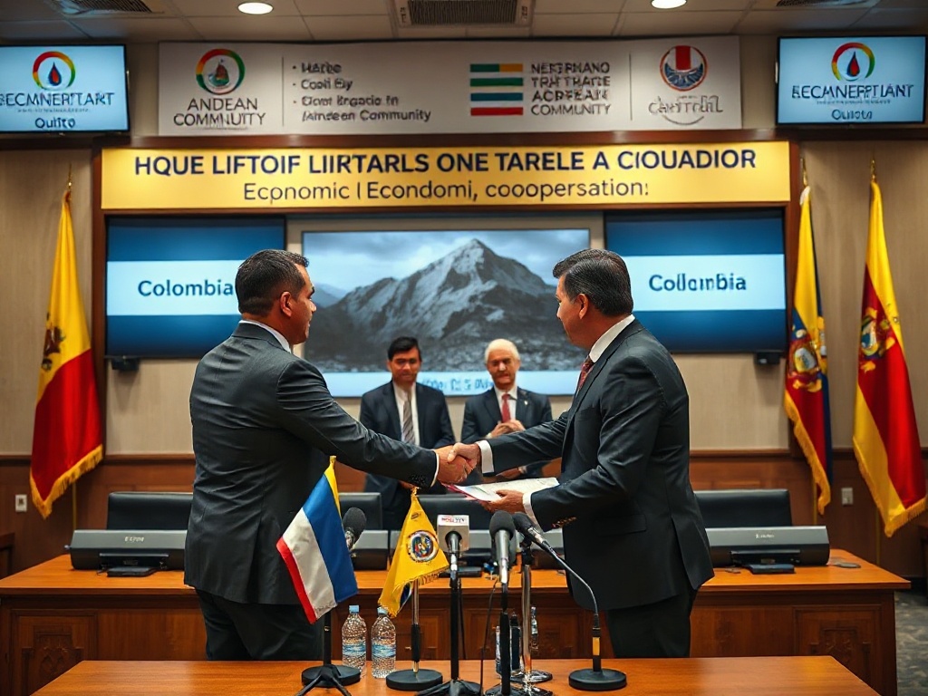 Kolumbien hebt nahezu alle Zölle auf ecuadorianische Produkte auf
