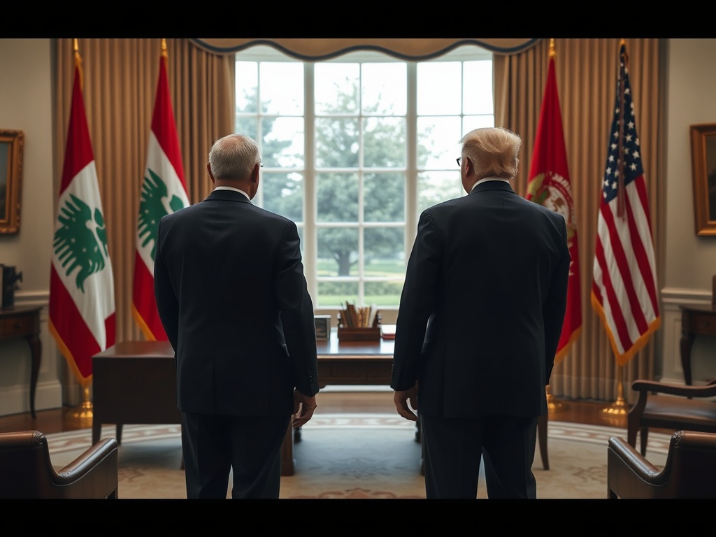 Israel plant Abzug aus libanesischen Pilotzonen vor Treffen von Aoun und Trump