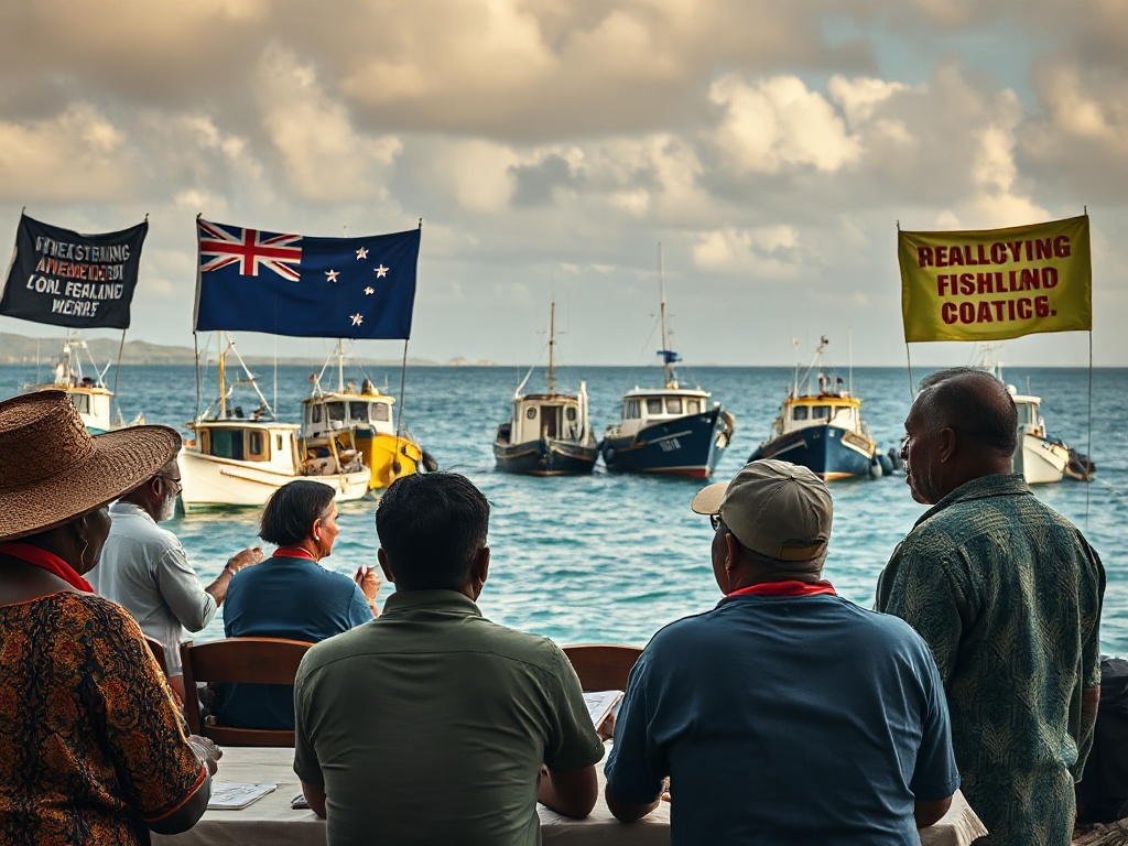 Reaktionen auf Neuseelands Fischereimaßnahmen von Tokelau