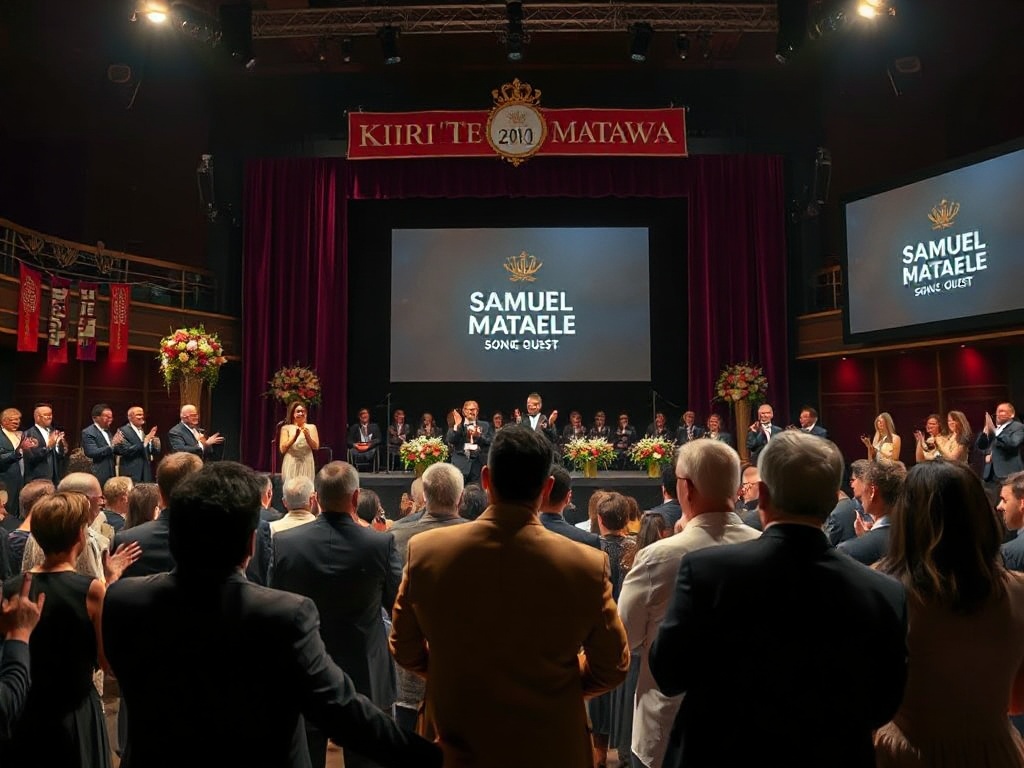 Samuel Mataele gewinnt den Kiri Te Kanawa Song Quest in Neuseeland