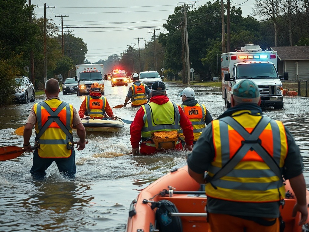 Schwere Überschwemmungen in Texas nach starkem Regen