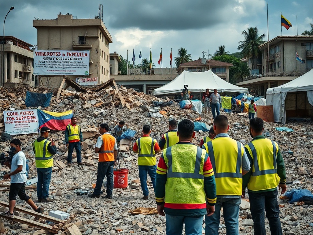Wiederaufbau in Venezuela nach Erdbeben verzögert sich